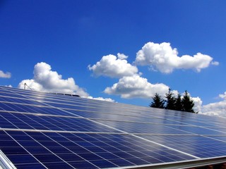 Solarzellen im Schwarzwald