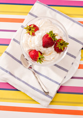 strawberry dish