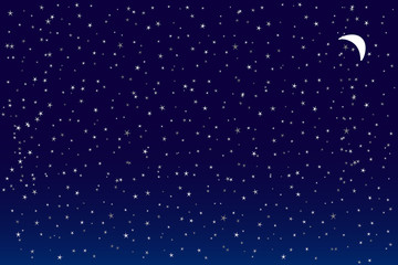 Fototapeta premium Starry night