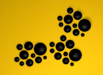 black balls