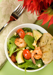 Grilled Shrimp Salad