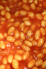 Beans in tomato sauce