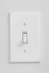 Wall Light Switch Turned Off