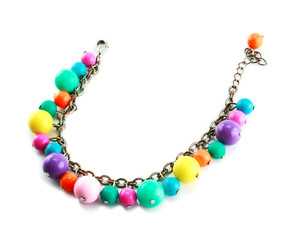 Obraz premium A colored bracelet isolated
