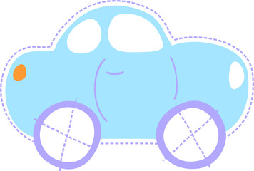 childhood little car