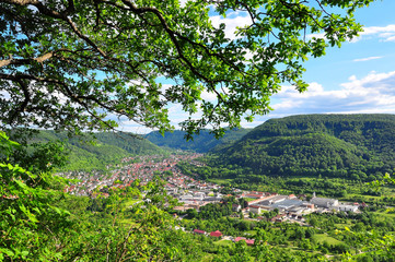 A view of the swabian alb from Pfullingen