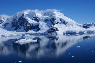 Wandcirkels plexiglas Paradise Harbour, Antarktis © ck-africa