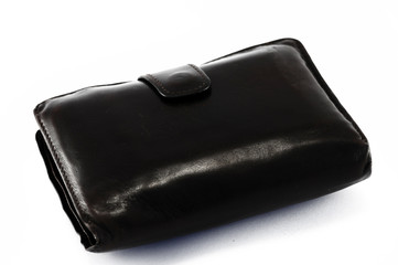 Naklejka premium the leather wallet
