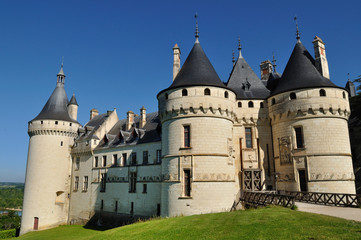 Fototapeta na wymiar Chateau de Chaumont-sur-Loire
