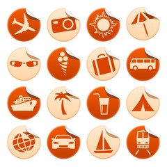 Travel & tourism stickers
