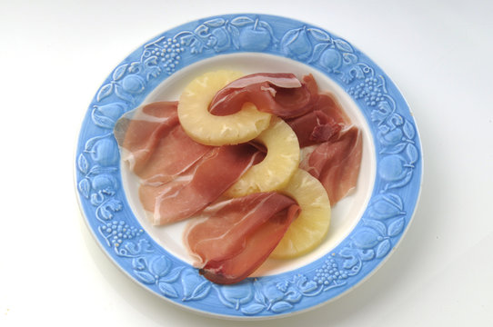 Ananas e prosciutto crudo - Antipasti