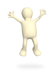 Jumping puppet