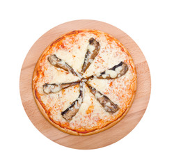 Pizza and italian kitchen with sardine