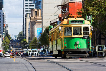 Tramway à Melbourne