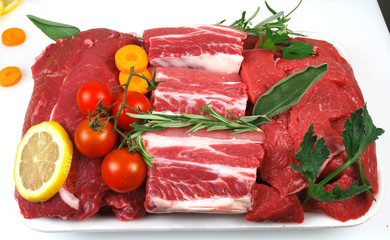 insieme carne bovina