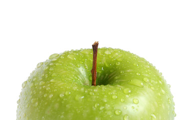 green fresh apple