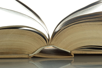 book on the white background