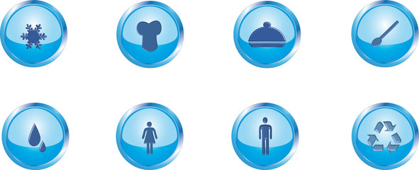 Icon Set for Restaurant