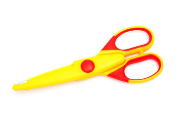 yellow scissors