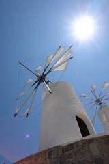 Windmühle Griechenland Kreta