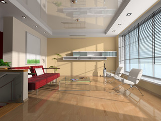 Interior of the room