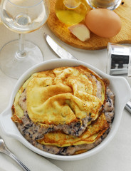 Crespelle al radicchio di treviso - Primi piatti del veneto