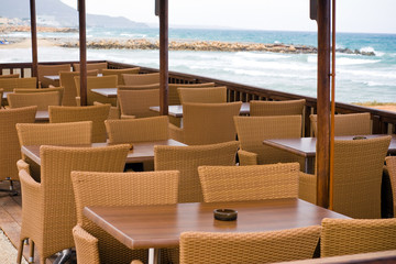 Seaside cafe