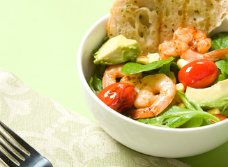 Grilled Shrimp Salad