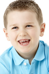 Portrait Of Smiling Young Boy