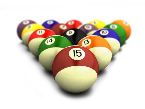 Billard Pyramide