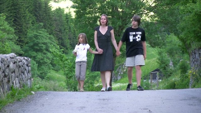 promenade familiale au Cirque de Gavarnie