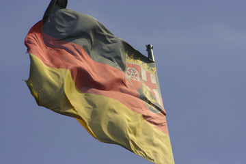 Deutschlandfahne Rpf