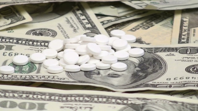 The price of pharmaceuticals seamless loop - HD