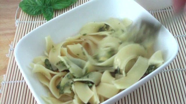 Pasta und Pesto