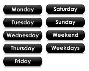Days of the Week Icons