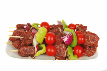 Fresh kebab.