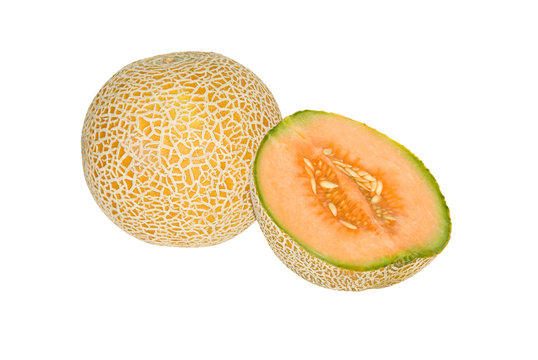 Melon and melon section