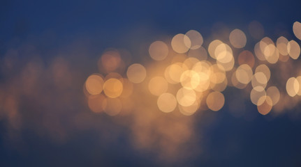 Defocused light