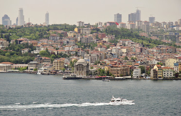 ortakoy district bosphorus istanbul turkey