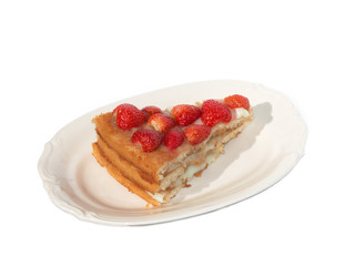 Strawberry Sponge Cake