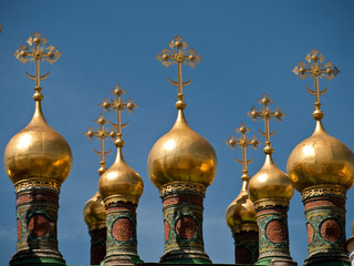 Obraz premium Cúpulas doradas