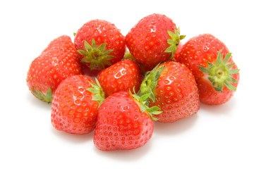strawberry isolated on white background