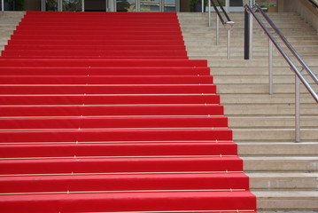La montée des marches au Festival de Cannes © philippe