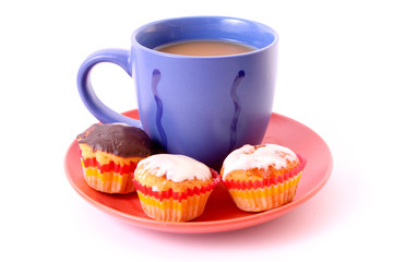 Coffee and sweet desert