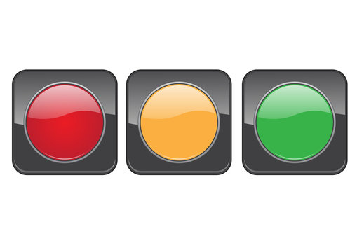 Semaforo en botones