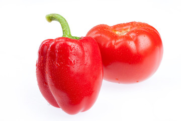 Pepper And Tomato