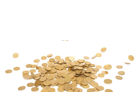 Rain of golden coins