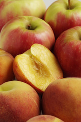 Peaches and Apples