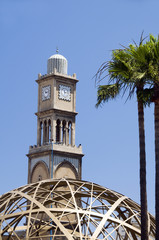 mosque casablanca with modern architecture © robert lerich