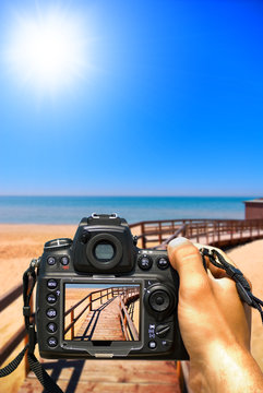 Take a photo of the summer